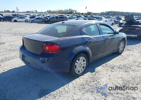 2014 Dodge Avenger Se z USA, uszkodzony, nr VIN 1C3CDZAB5EN169872